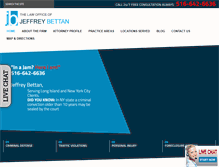 Tablet Screenshot of bettanlaw.com